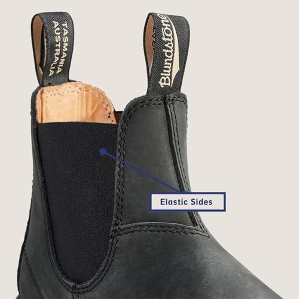 NEW BLUNDSTONE 587 UNISEX CLASSIC SERIES CHELSEA BOOT FOR MEN AND WOMEN WITH SHO - Picture 6 of 6